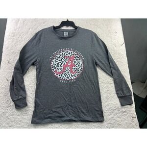 Gameday Couture Women's Top Small Gray Alabama Roll Tide Cotton